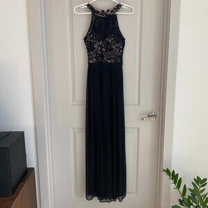 Black Lace Formal Dress